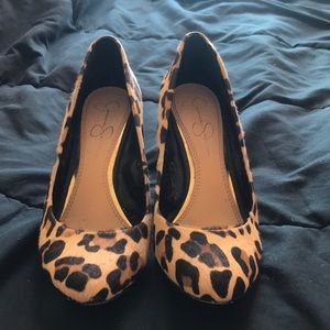 Leopard print wedges 🐆